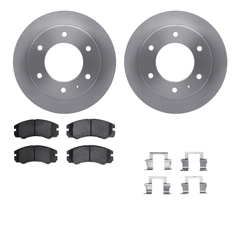 Dynamite Friction 6512-37031 Disc Brake Kit - Front