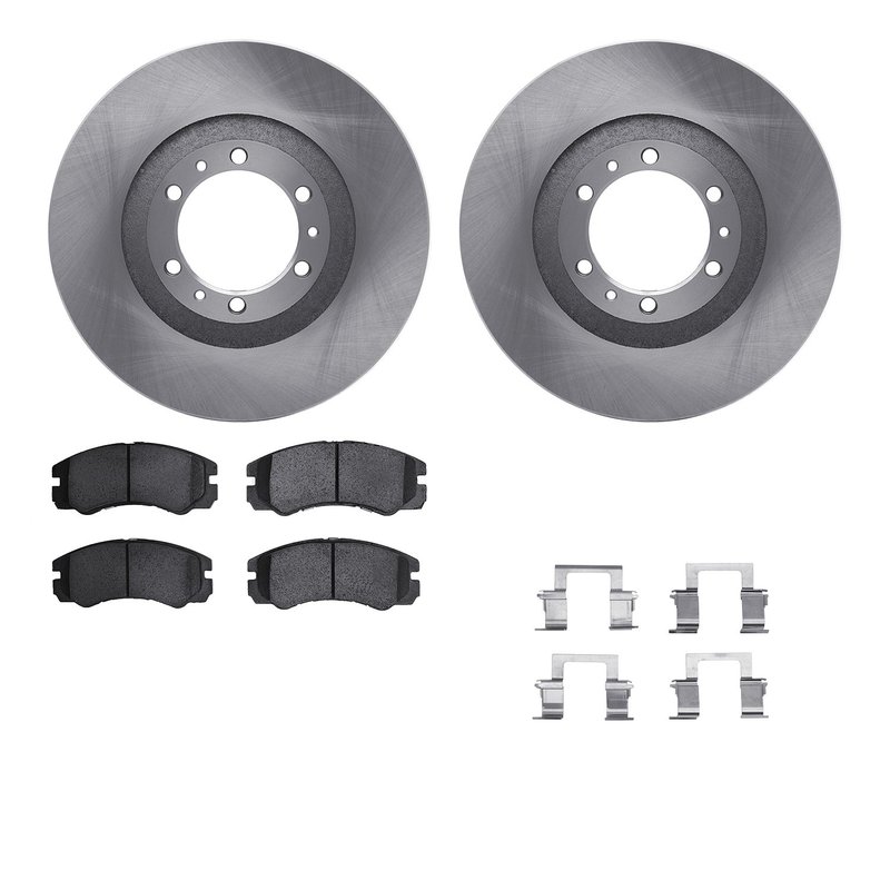 Dynamite Friction 6512-37037 Disc Brake Kit - Front