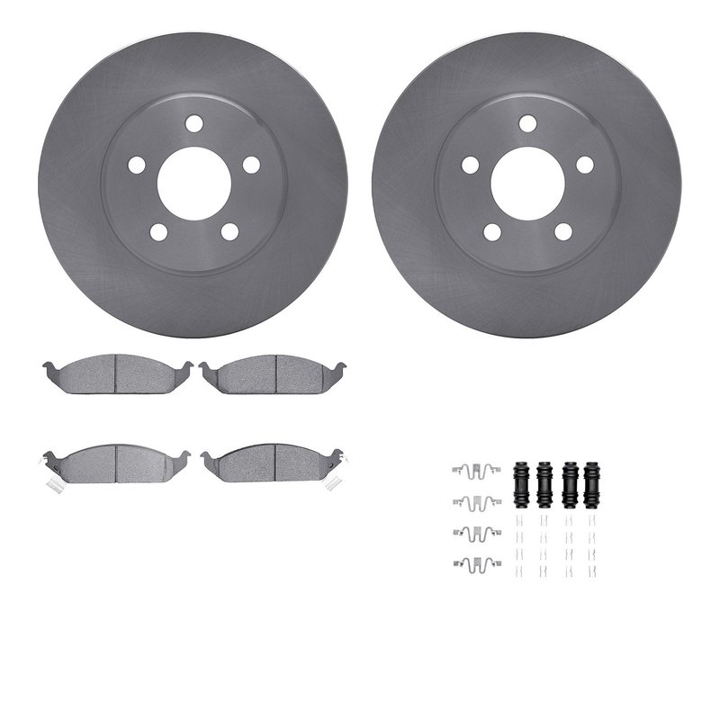 Dynamite Friction 6512-39046 Disc Brake Kit - Front