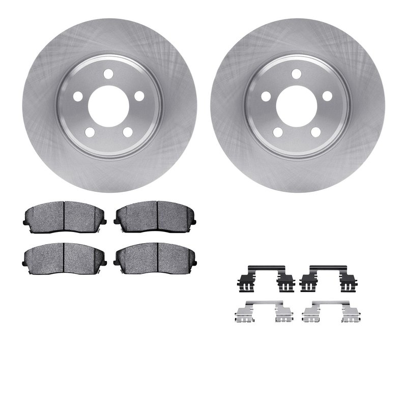 Dynamite Friction 6512-39098 Disc Brake Kit - Front