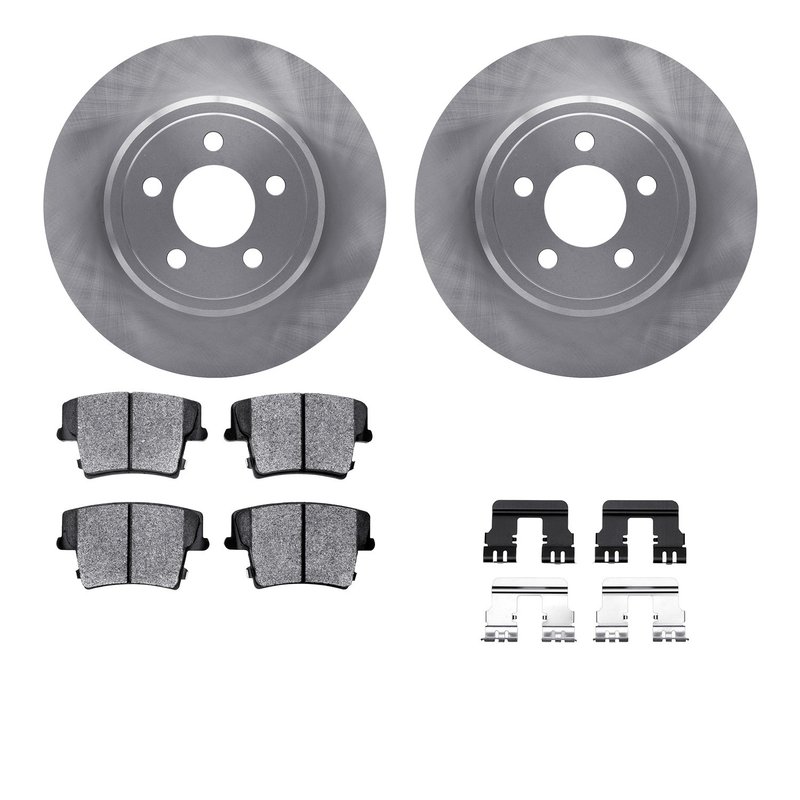 Dynamite Friction 6512-39102 Disc Brake Kit - Rear