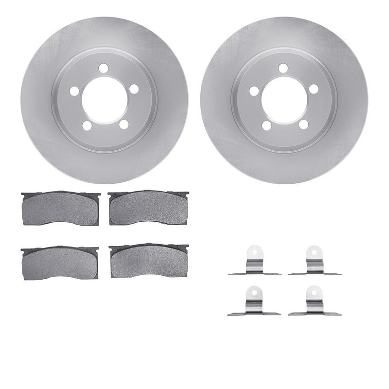 Dynamite Friction 6512-40082 Disc Brake Kit - Front