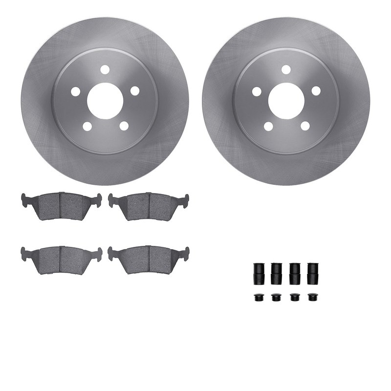 Dynamite Friction 6512-40097 Disc Brake Kit - Rear