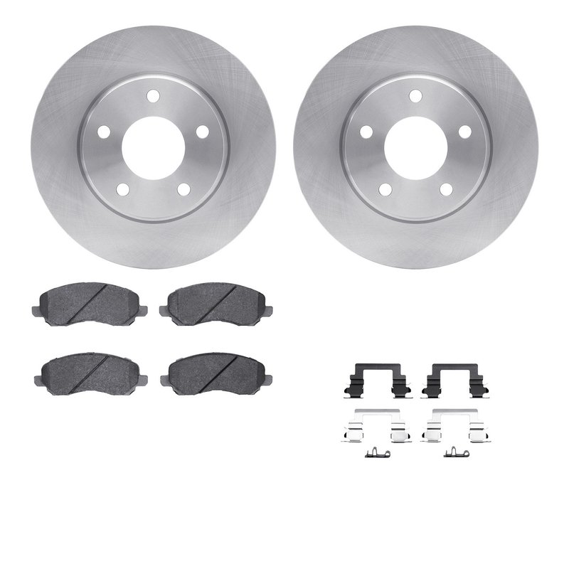 Dynamite Friction 6512-40179 Disc Brake Kit - Front