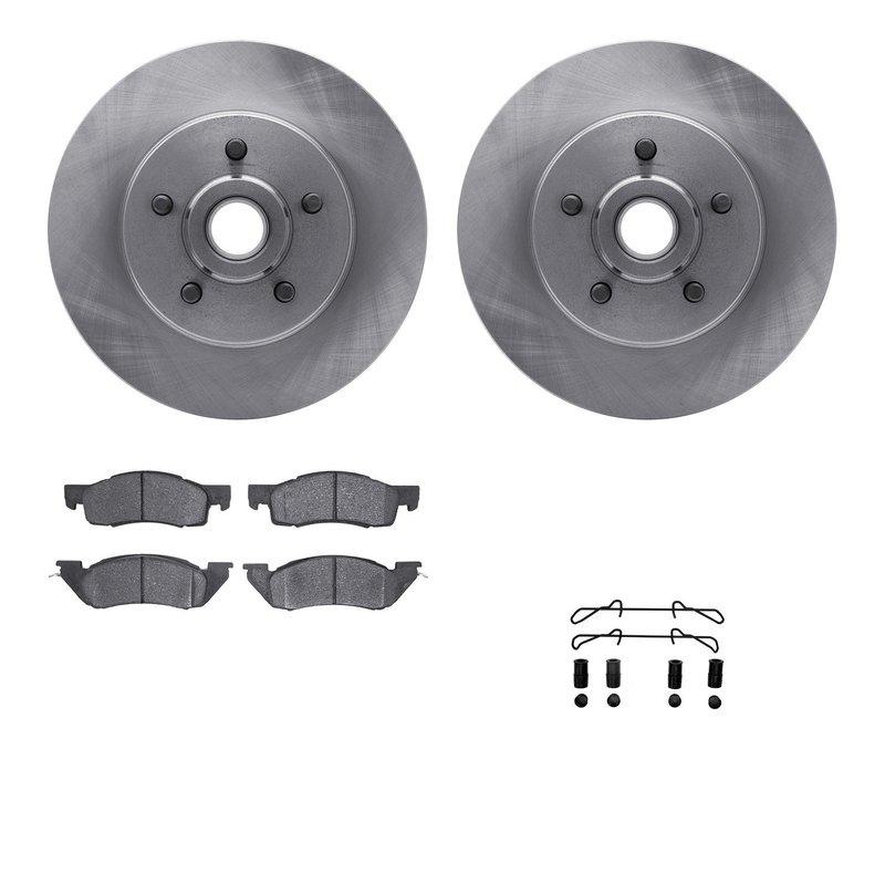 Dynamite Friction 6512-40212 Disc Brake Kit - Front