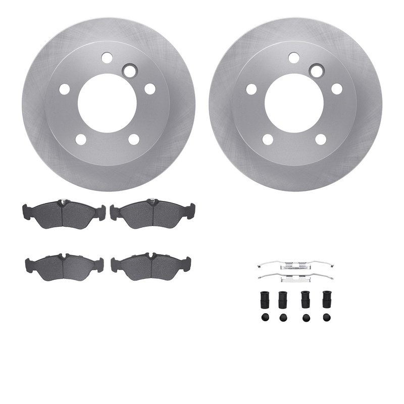Dynamite Friction 6512-40239 Disc Brake Kit - Rear