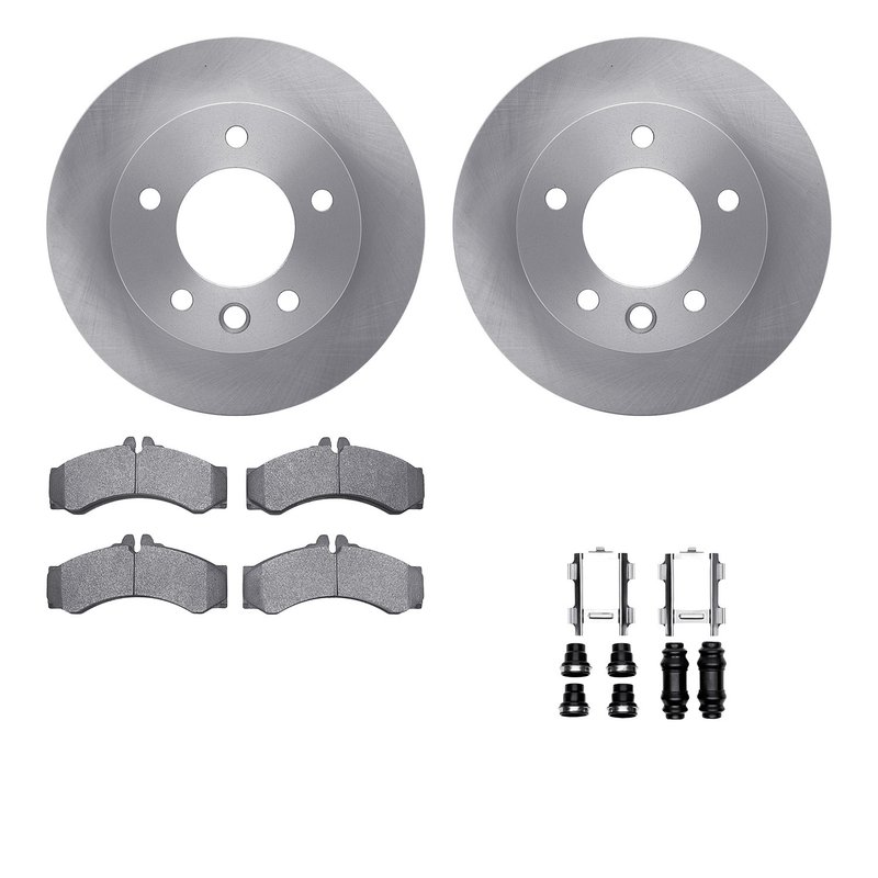 Dynamite Friction 6512-40258 Disc Brake Kit - Front