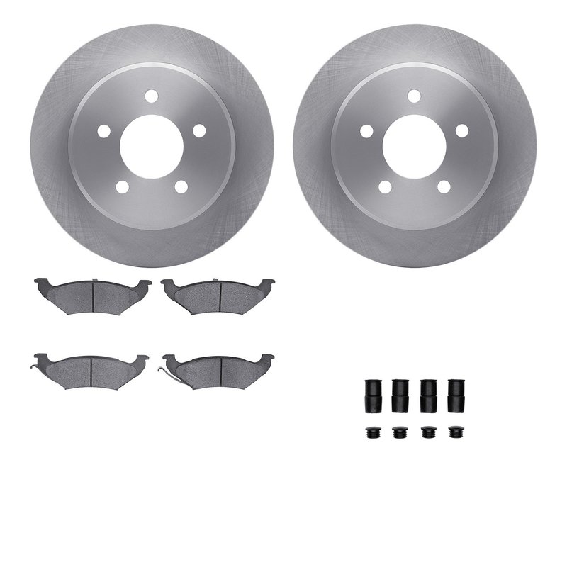 Dynamite Friction 6512-40278 Disc Brake Kit - Rear