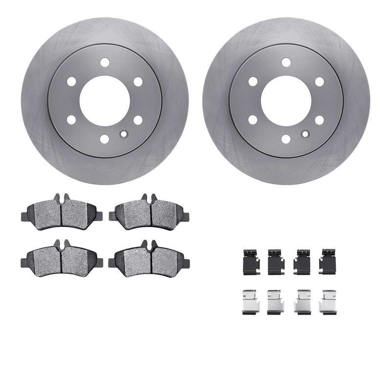 Dynamite Friction 6512-40282 Disc Brake Kit - Rear