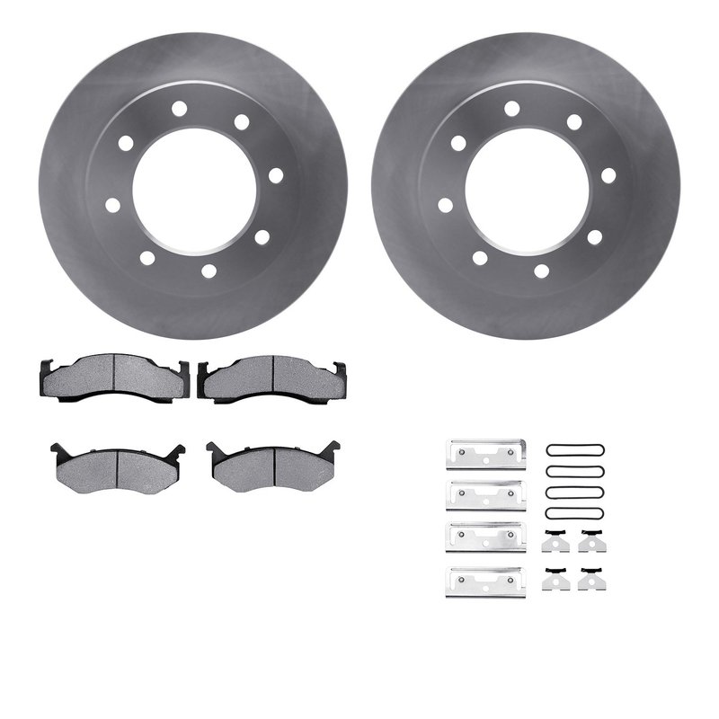 Dynamite Friction 6512-40315 Disc Brake Kit - Front