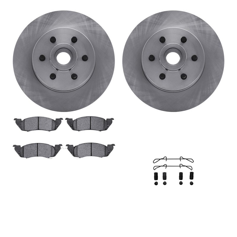 Dynamite Friction 6512-40330 Disc Brake Kit - Front
