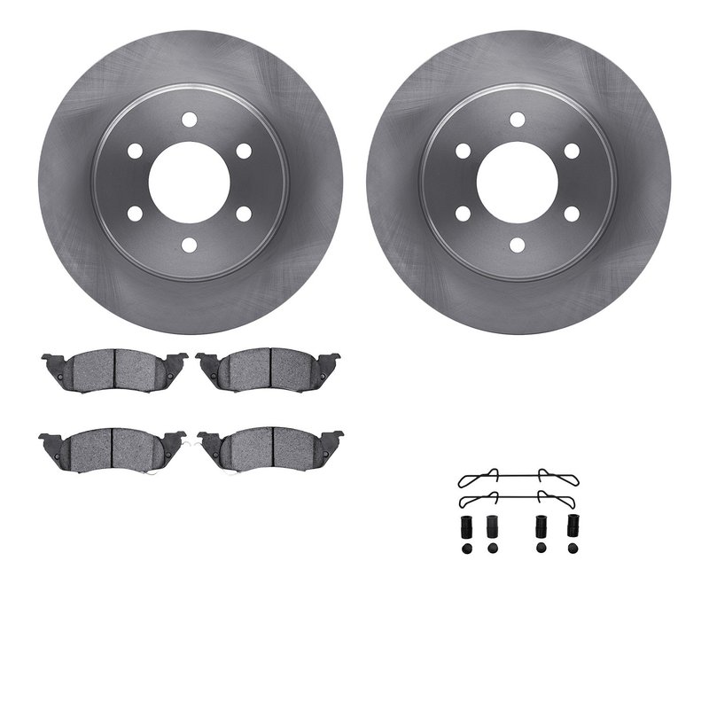 Dynamite Friction 6512-40333 Disc Brake Kit - Front