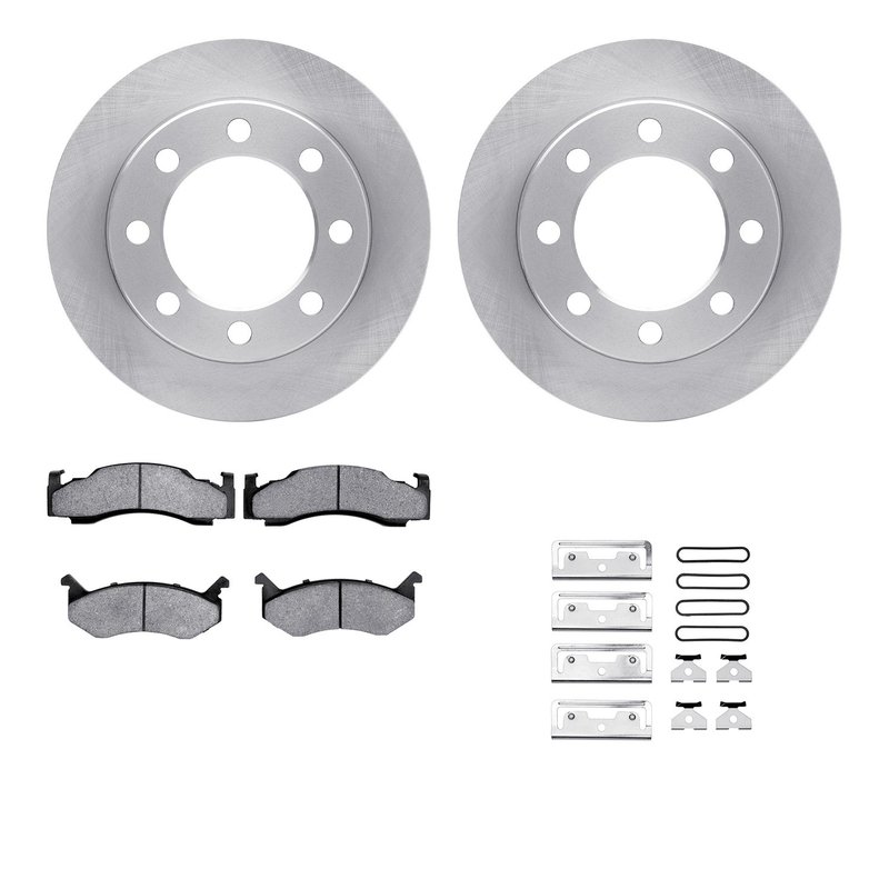 Dynamite Friction 6512-40342 Disc Brake Kit - Front