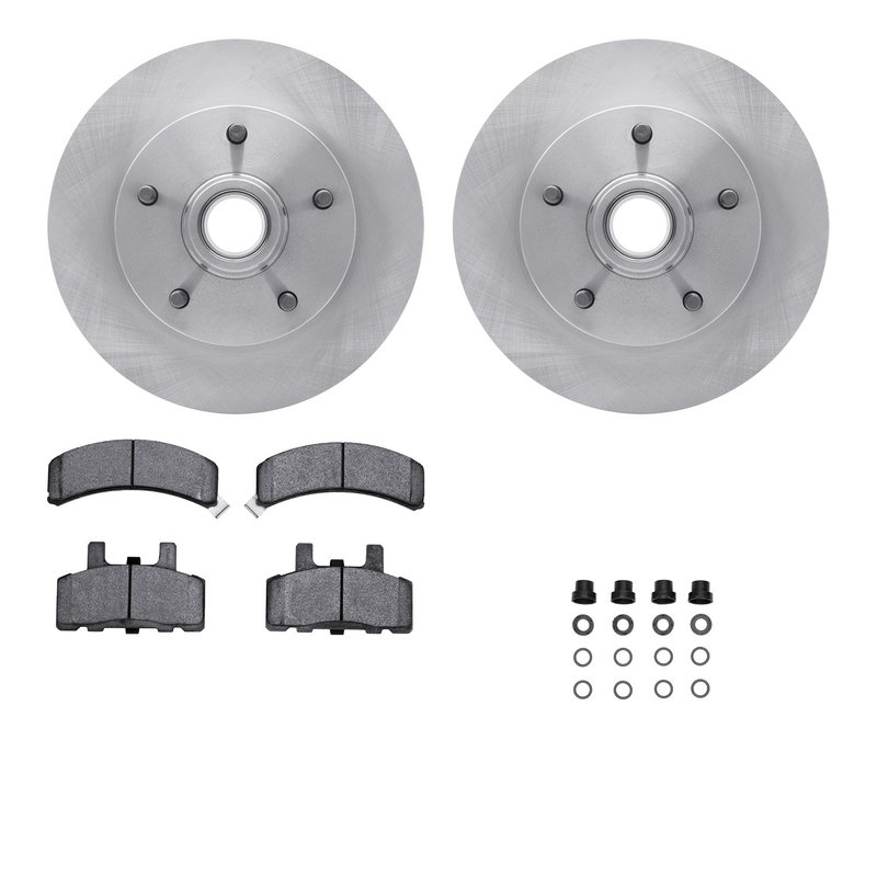 Dynamite Friction 6512-40360 Disc Brake Kit - Front