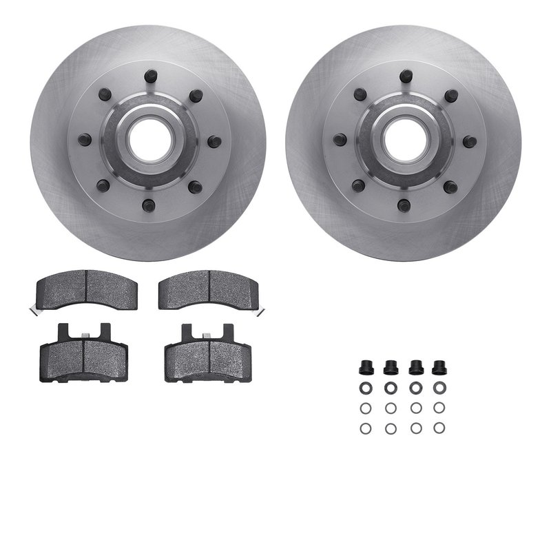 Dynamite Friction 6512-40372 Disc Brake Kit - Front