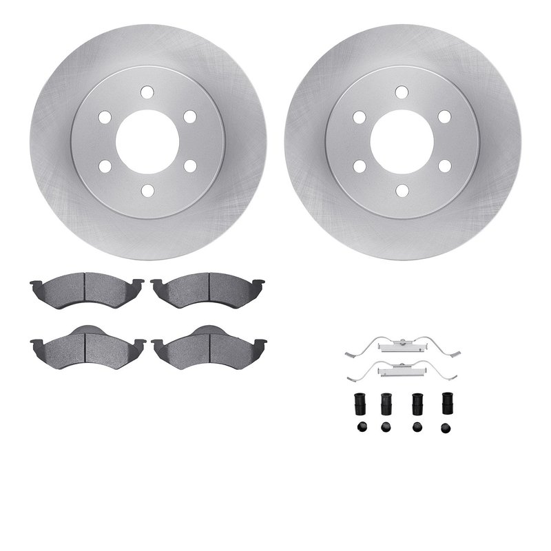 Dynamite Friction 6512-40386 Disc Brake Kit - Front