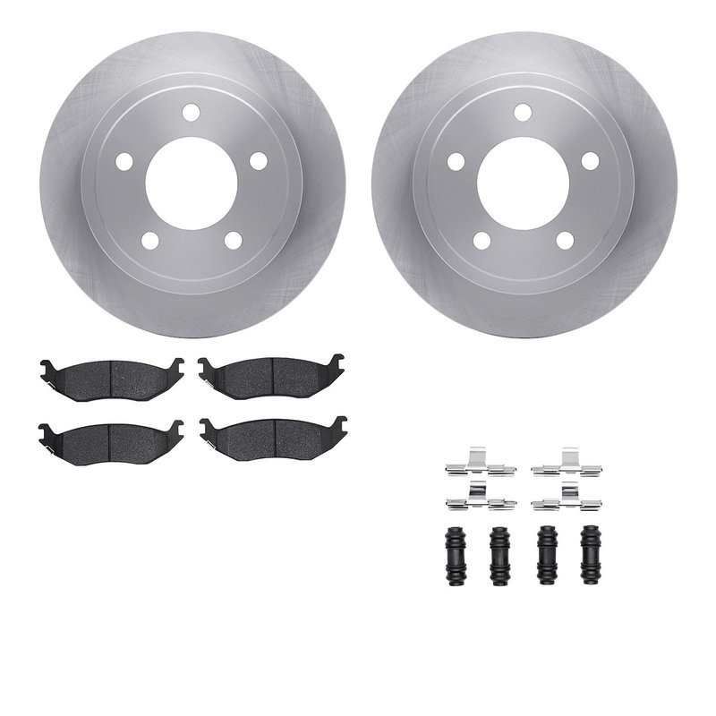 Dynamite Friction 6512-40435 Disc Brake Kit - Rear