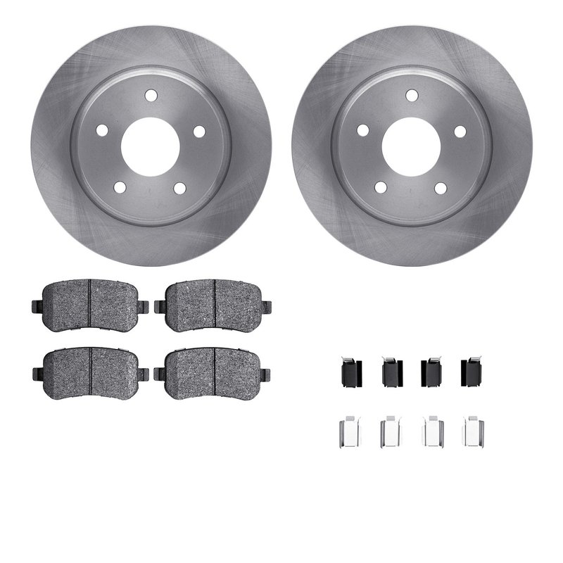 Dynamite Friction 6512-40477 Disc Brake Kit - Rear