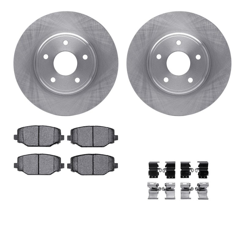 Dynamite Friction 6512-40495 Disc Brake Kit - Rear