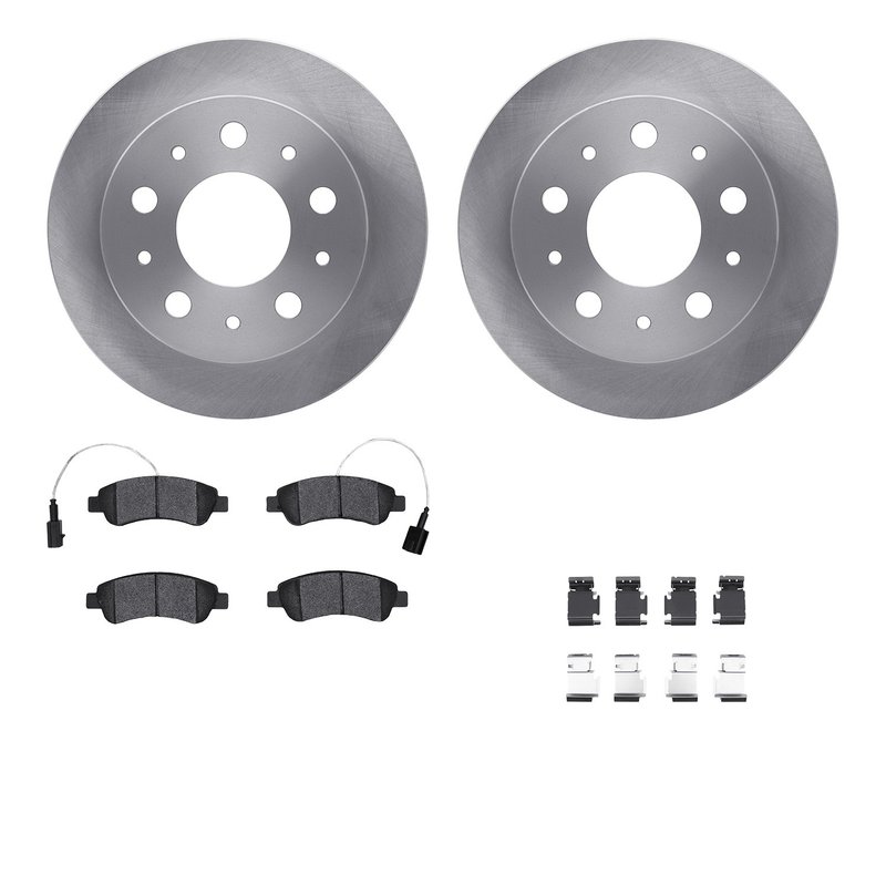 Dynamite Friction 6512-40504 Disc Brake Kit - Rear