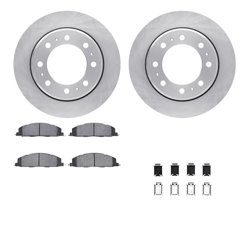Dynamite Friction 6512-40516 Disc Brake Kit - Rear