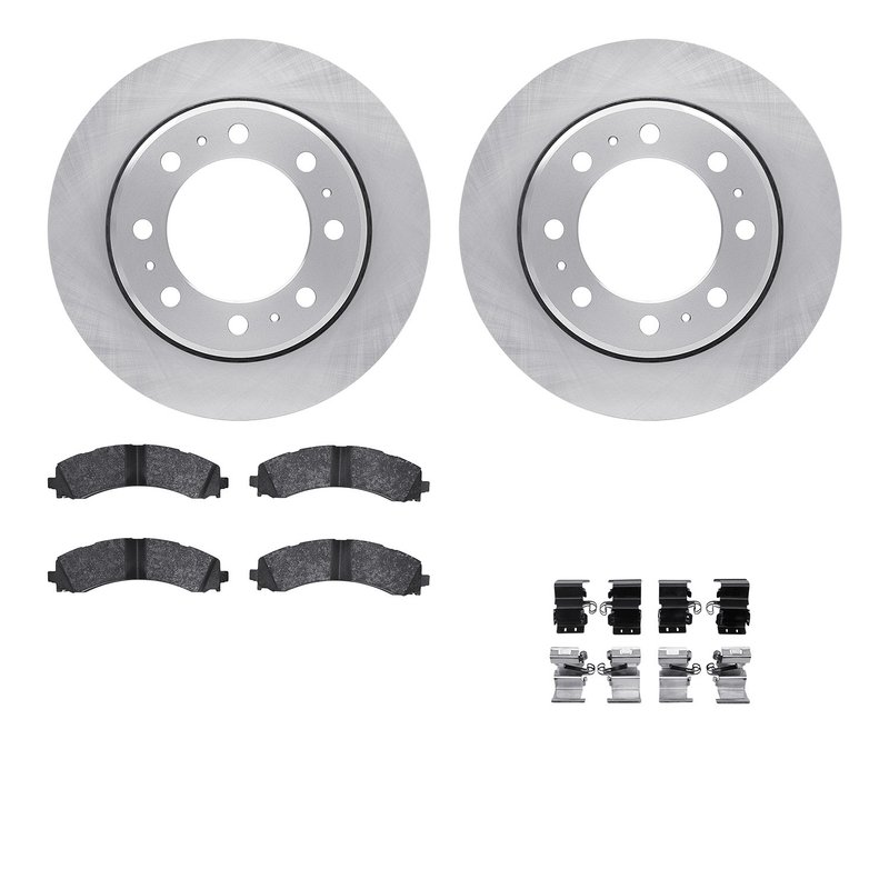 Dynamic Friction 6512-40517 Disc Brake Kit - Rear
