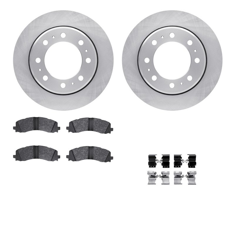 Dynamic Friction 6512-40518 Disc Brake Kit - Rear