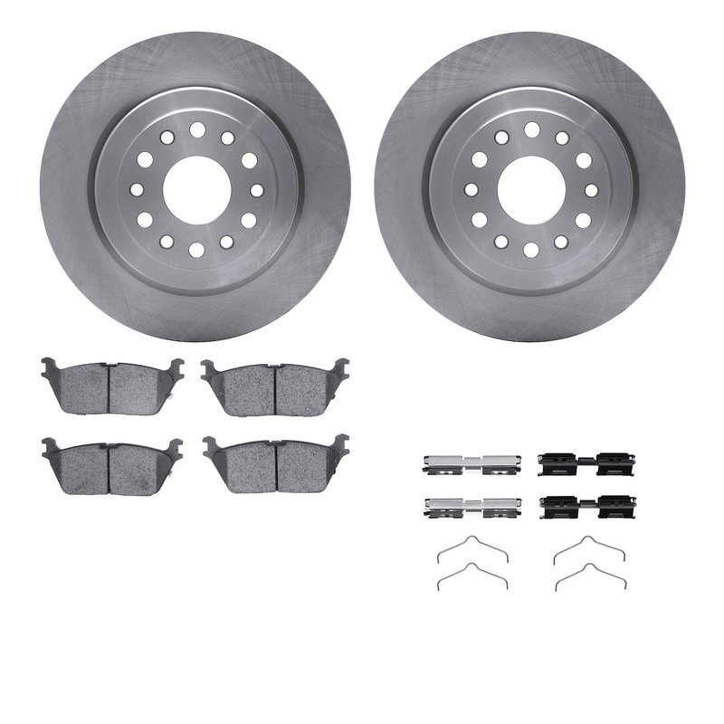 Dynamite Friction 6512-40528 Disc Brake Kit - Rear