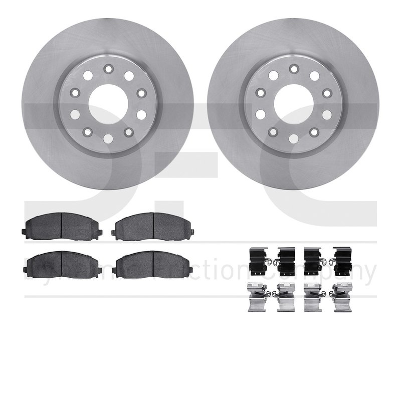 Dynamite Friction 6512-42000 Disc Brake Kit - Front