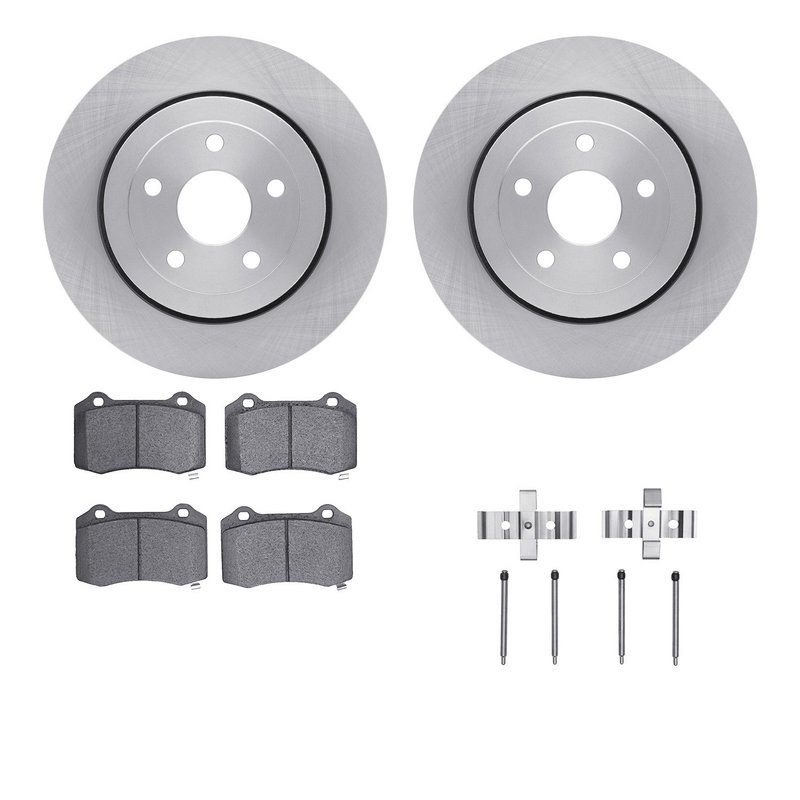 Dynamite Friction 6512-42053 Disc Brake Kit - Rear