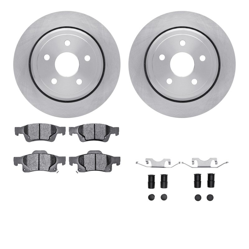Dynamite Friction 6512-42071 Disc Brake Kit - Rear