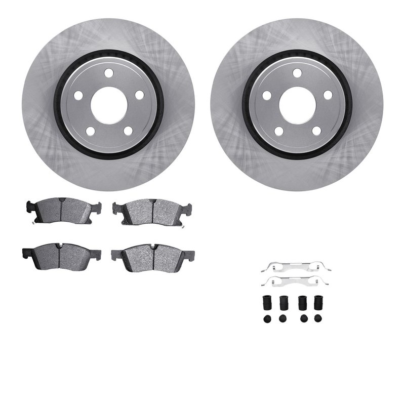 Dynamite Friction 6512-42078 Disc Brake Kit - Front