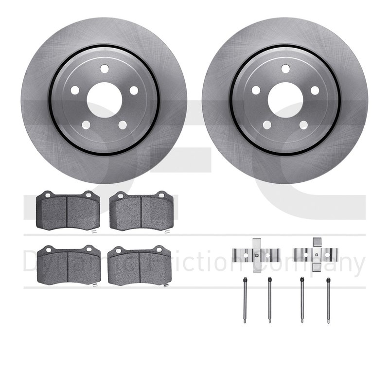 Dynamite Friction 6512-42089 Disc Brake Kit - Rear