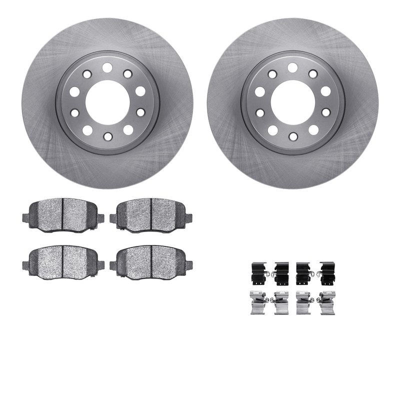 Dynamite Friction 6512-42108 Disc Brake Kit - Rear