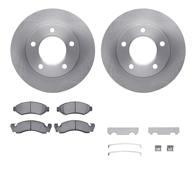 Dynamite Friction 6512-42132 Disc Brake Kit - Front