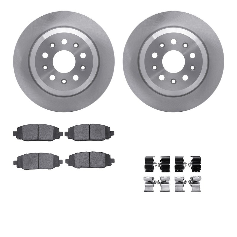 Dynamite Friction 6512-42234 Disc Brake Kit - Rear