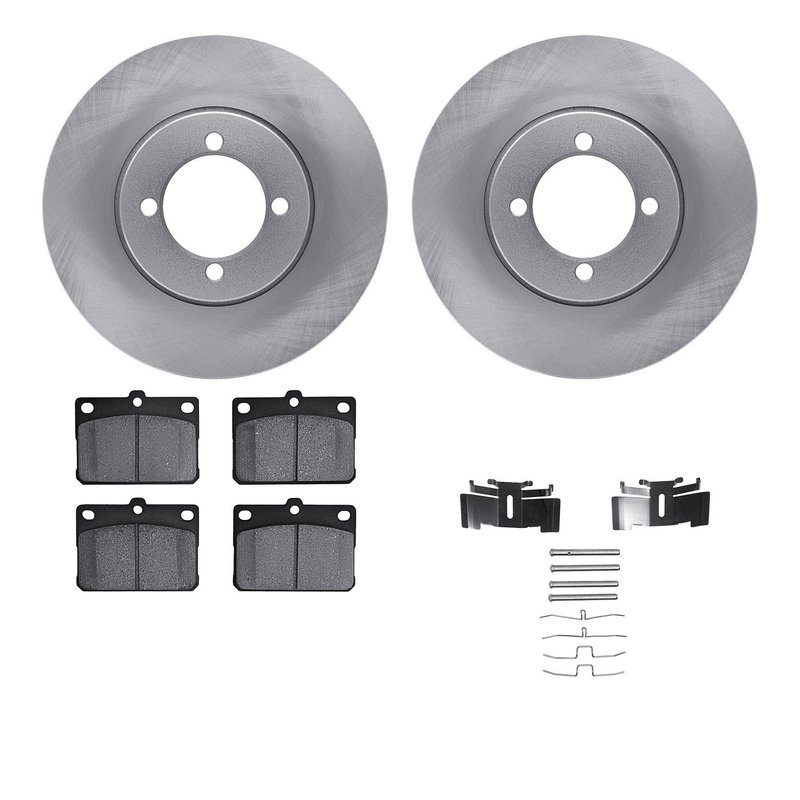 Dynamic Friction 6512-43001 Disc Brake Kit - Front