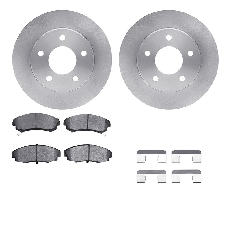 Dynamite Friction 6512-45057 Disc Brake Kit - Front