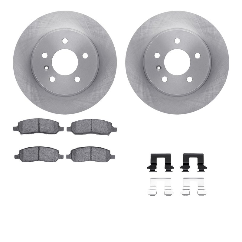 Dynamite Friction 6512-45100 Disc Brake Kit - Rear