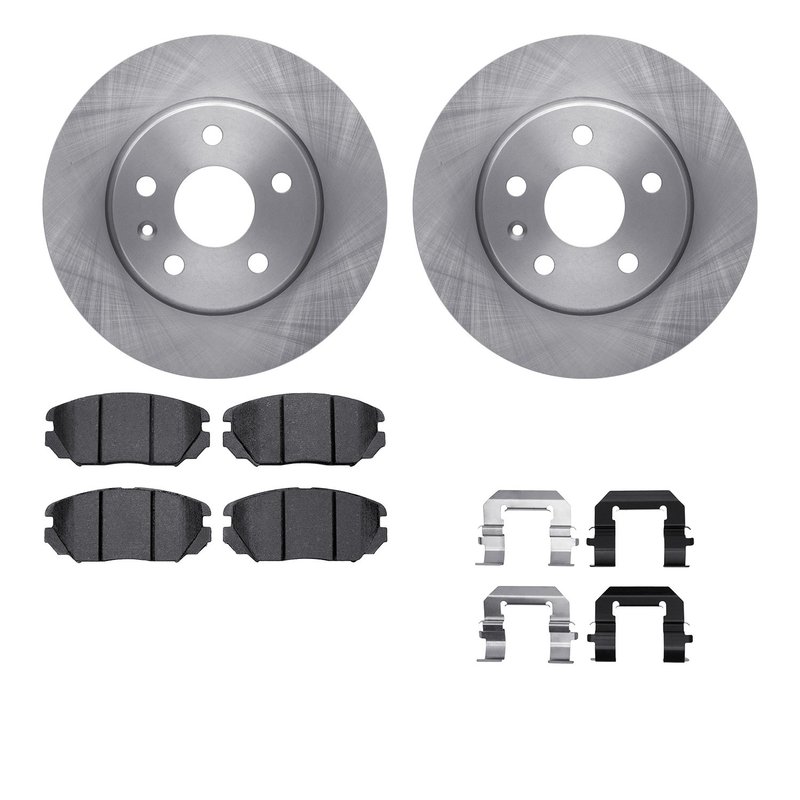 Dynamite Friction 6512-45104 Disc Brake Kit - Front
