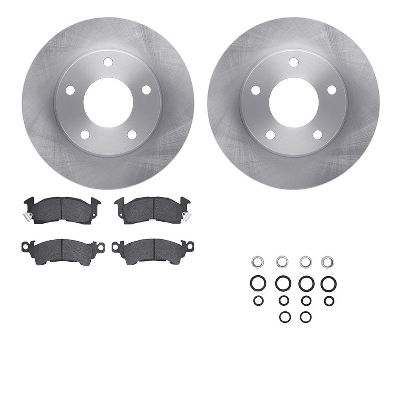 Dynamite Friction 6512-46074 Disc Brake Kit - Rear