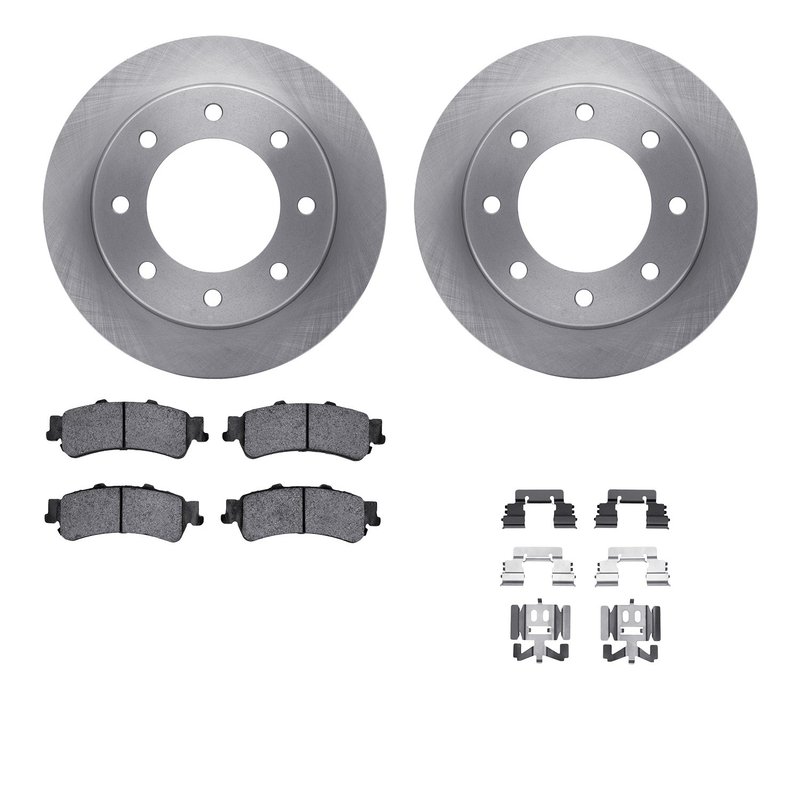 Dynamite Friction 6512-46105 Disc Brake Kit - Rear