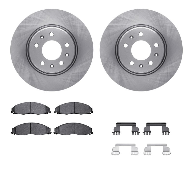 Dynamite Friction 6512-46117 Disc Brake Kit - Front