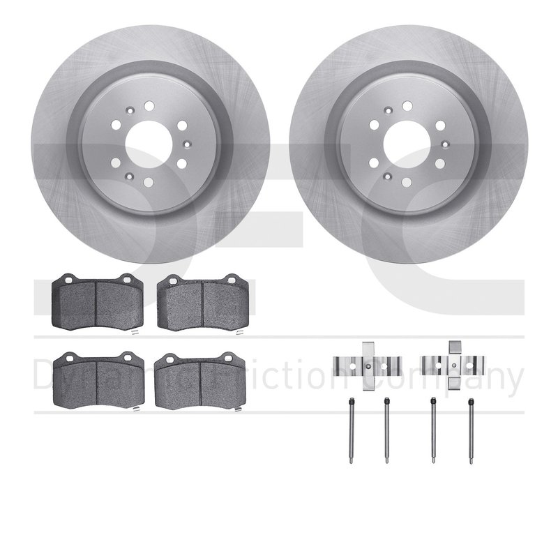 Dynamite Friction 6512-46139 Disc Brake Kit - Rear