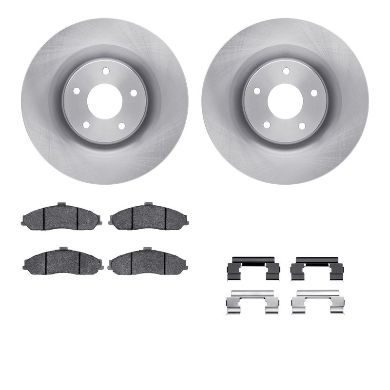 Dynamite Friction 6512-46167 Disc Brake Kit - Front