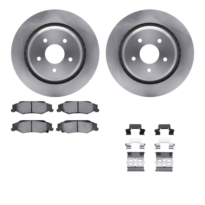Dynamite Friction 6512-46179 Disc Brake Kit - Rear