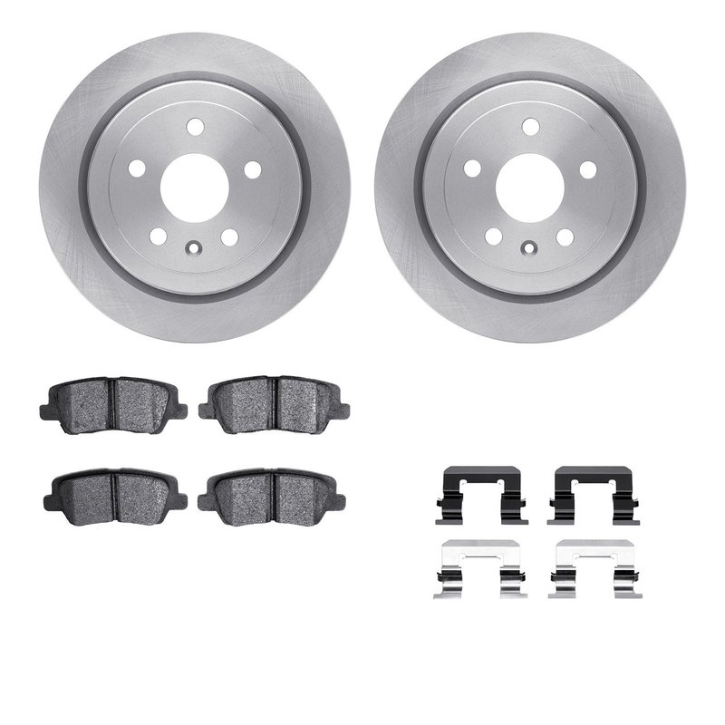 Dynamite Friction 6512-46195 Disc Brake Kit - Rear