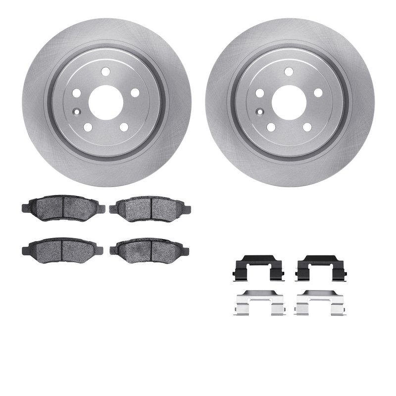 Dynamite Friction 6512-46205 Disc Brake Kit - Rear