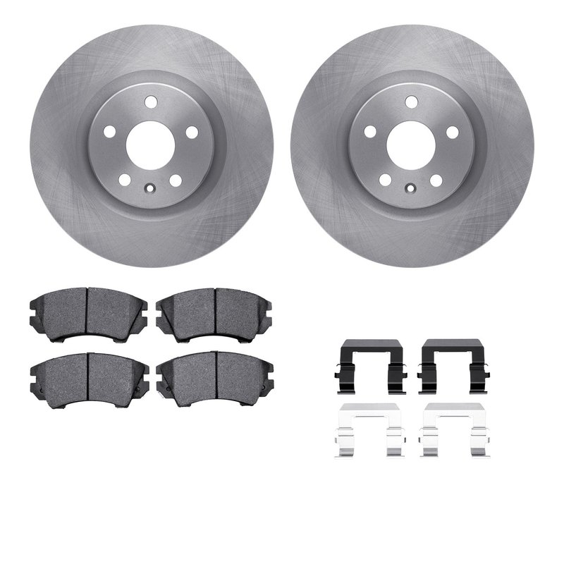 Dynamite Friction 6512-46210 Disc Brake Kit - Front