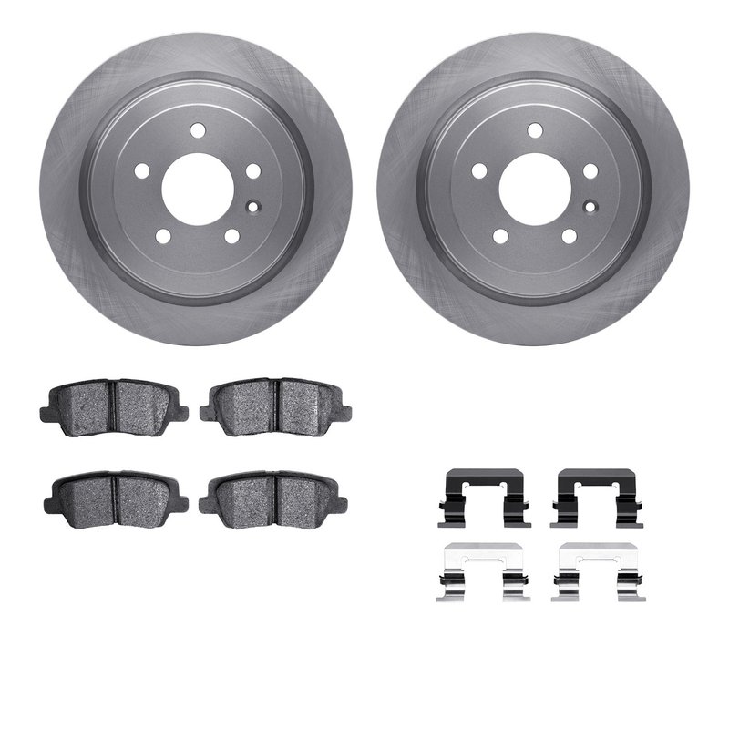 Dynamite Friction 6512-46226 Disc Brake Kit - Rear